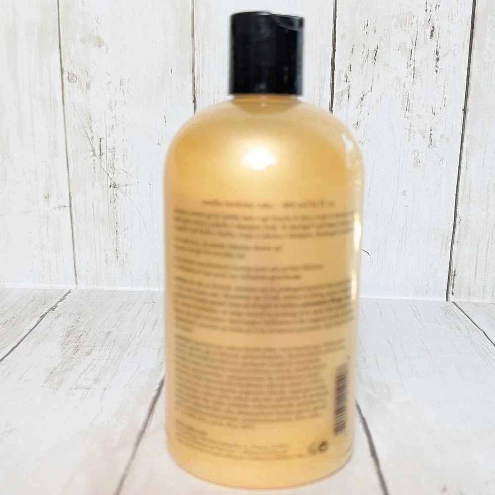 Philosophy Vanilla Birthday Cake Shampoo Shower Gel Bubble Bath‎ 16oz New Sealed